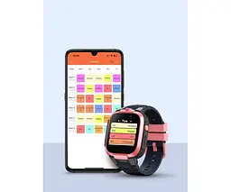 Дитячий годинник-телефон Xiaomi Mibro Watch Phone Z3 XPSWZ001 з сим картою і 4G чорно рожевий - мініатюра 6