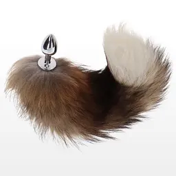 Анальна пробка з хвостом Taboom Foxtail Buttplug 50 см (мульті) - мініатюра 2