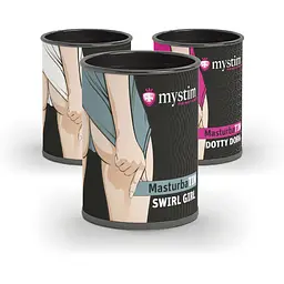 Мастурбатор-яйце Mystim Masturbatin Swirl Girl - мініатюра 5