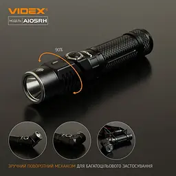 Портативний світлодіодний ліхтарик Videx VLF-A105RH 1200 Lm 5000 K (VLF-A105RH) - мініатюра 6