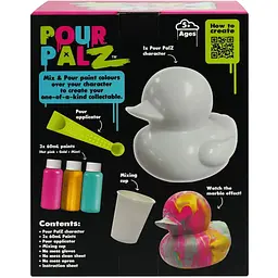 Набір для творчості ToyMonster Pour Palz Флюїд Арт Каченя Золота феєрія (GS-G26261B) - мініатюра 6