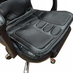 Накидка масажна Robotic Cushion Massage, вібромасажна, з підігрівом, пульт керування, для дому та авто - мініатюра 3