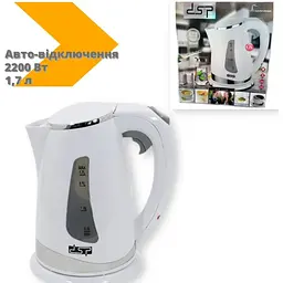 Чайник електричний DSP KK1110 1.7 л 2200 Вт авто-відключення білий (KK1110_381) - мініатюра 2