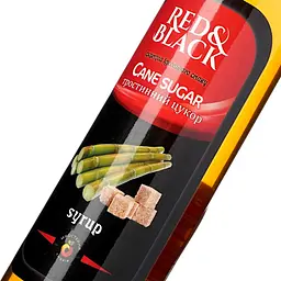 Сироп Red&Black Тростинний цукор 0,7 л - мініатюра 4
