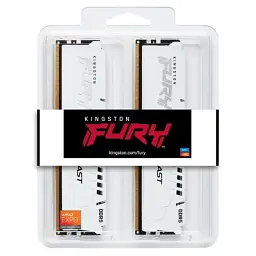 Модуль пам'яті для комп'ютера DDR5 32GB (2x16GB) 6000 MHz Beast White EXPO Kingston Fury (ex.HyperX) (KF560C30BWEK2-32) - мініатюра 4