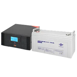 Комплект резервного живлення LP (LogicPower) ДБЖ + мультигелева батарея (UPS B1500 + АКБ MG 1440W)