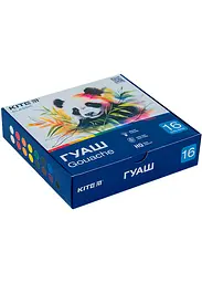 Гуаш 16 кол. 20 мл KITE Classic (K-096)