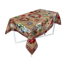 Скатертина Прованс Wooden 140х134 см (4823093435971)