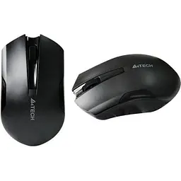 Миша A4Tech G3-200N чорний USB бездротова оптична (сенсор V-Track) 1000 dpi 3 кнопки 1xAA