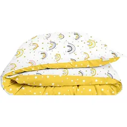 Підковдра дитяча Cosas Rainbows 110х140 см (RainbowStarYellow_140q)