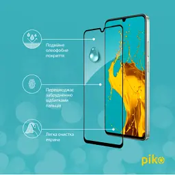 Скло захисне Piko Full Glue Realme C63 Black (1283126594984) - мініатюра 4