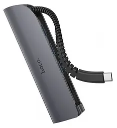 USB Хаб Hoco Easy connect Type-C HB17 3 USB - мініатюра 4