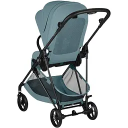 Візок Cybex Melio Carbon Stormy Blue з бампером (526000773) - мініатюра 6