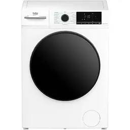 Прально-сушильна машина Beko фронтальна 7(5) кг 1400 D 52 см дисплей інвертор пара білий