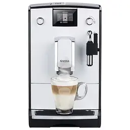 Nivona Кавомашина CafeRomatica, 2,2л, зерно+мелена, ручний капуч, авторецептів -5, сіро-чорний