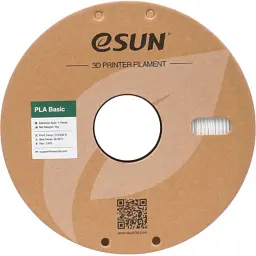 Пластик для 3D-принтера eSUN PLA BASIC 1,75mm 1kg WHITE (PLA-BASIC175W1P1) - мініатюра 2