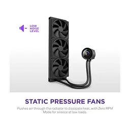 Система рідинного охолодження NZXT Kraken Plus V2 360mm AIO liquid cooler w/Displ (RL-KN360-B2) - мініатюра 4