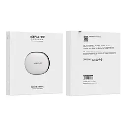 Бездротові навушники Acefast FA002 ACEFIT Air wireless earbuds White (6974316283638) - мініатюра 3