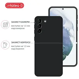 Чохол до мобільного телефона Intaleo SoftShell Samsung Galaxy S21 Plus Black (1283126563553) - мініатюра 3