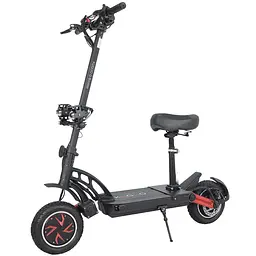 Електросамокат KUGOO G-Booster 1200W*2 (2400W) 23Ah чорний, повнопривідний | з сидінням - мініатюра 8