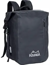 Рюкзак водонепроникний Kounga Caroni I22324 20L Чорний - мініатюра 1