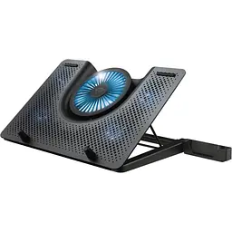 Підставка до ноутбука Trust GXT 1125 Quno (17.3") Blue LED Black (23581_TRUST) - мініатюра 3