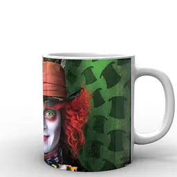 Кухоль GeekLand Аліса в країні чудес Alice in Wonderland капелюшник AW.02.009 330 мл білий - мініатюра 3