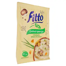 Крем-суп Fitto light Грибний з овочами 40 г (915338) - мініатюра 2