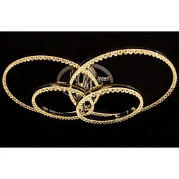 LED люстра світильник з пультом і підсвічуванням Linisoln 55062/2+2 CH - мініатюра 3