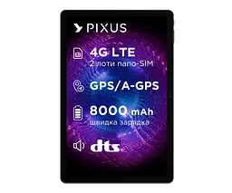 Планшет Pixus Titan 11" 8/128GB 4G Grey - мініатюра 2