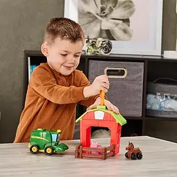 Конструктор John Deere Kids Збери трактор із загоном (47210) - мініатюра 3