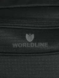 Сумка на колесах середня M Worldline 898/65 65×32.5×34см 70.7л Чорний - мініатюра 11