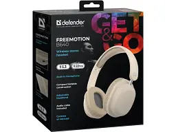 Навушники з мікрофоном Defender FreeMotion B640 Beige (63642) - мініатюра 6