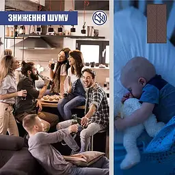 Тепла штора на двері від холоду 1 x 2.1 м - мініатюра 3