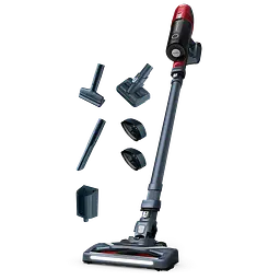 ROWENTA X-Pert 6.60 Animal Care RH6878WO вертикальний пилосос, 0.55 л, 18 В, максимальна автономність 45 хв, темно-синьо-червоний