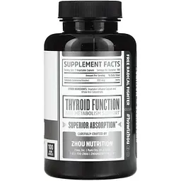 Селен Zhou Nutrition 200 мкг 100 вегетаріанських капсул - мініатюра 2