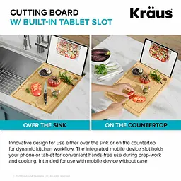 Дошка для нарізання Kraus KCBT-WS103BB - мініатюра 11
