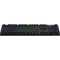 Клавіатура Hator Skyfall 100 PRO Aurum Vanila Silent RGB Wireless/Bluetooth/USB UA Black (HTK4101UA) - мініатюра 2
