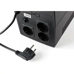 Пристрій безперебійного живлення Vinga LCD 1500VA plastic case (VPC-1500P) - мініатюра 7