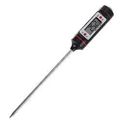 Термометр харчовий FOOD THERMOMETER (від -50°C до +300°C), Електронний кулінарний щуп-термометр для м'яса та рідин
