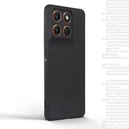 Чехол-накладка для смартфона Motorola Edge 70 5G, противоударный, силиконовый, термополиуретановый (ТПУ), с защитой камеры и корпуса, черный, защита всего корпуса, ArmorStandart (ARM89712) - мініатюра 2