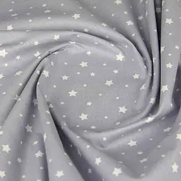 Простирадло на резинці для коляски та люльки Cosas Grey Starsfall 40х80х5 см (StarFall_Grey_FittedStroller_40х80) - мініатюра 4