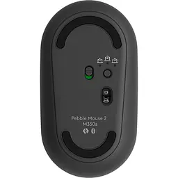 Бездротова миша Logitech M350s Pebble Mouse 2 Bluetooth Graphite (910-007015) - мініатюра 5