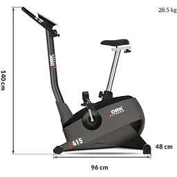 Велотренажер електромагнітний York Fitness C415 - мініатюра 9