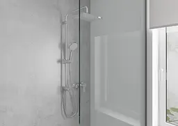 Душова система Hansgrohe Vernis Shape Showerpipe 230 1jet Reno EcoSmart Chrome 26289000, Хром - мініатюра 2