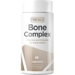 Комплекс для підтримки здоров'я кісток та зубів Pure Gold Bone Complex 60 caps (1086-2022-09-0534)