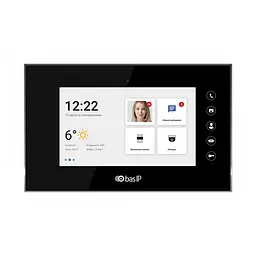 Відеодомофон AQ-07LA Black BAS-IP (86-00008)