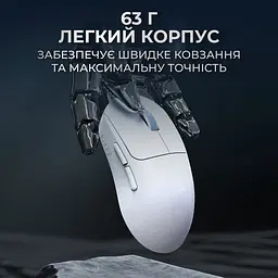 Миша Ajazz AJ199 MAX Carbon Filter White (AJ199-MAX-W) [158862] - мініатюра 11