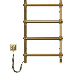 Електрична рушникосушка Navin Retro 500x800 Sensor ліва, бронза 12-228153-3680, Бронза, Ліве, Електронний - мініатюра 2
