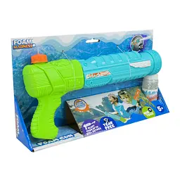 Водний пістолет Foam Gun Bambi F9106(Green) стріляє піною, дальність 3-4 метри